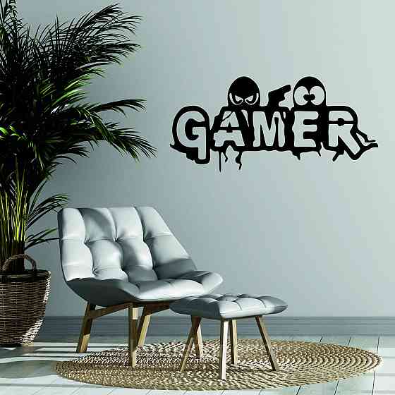 Декоративне настінне Панно «Геймер», Декор на стіну Київ