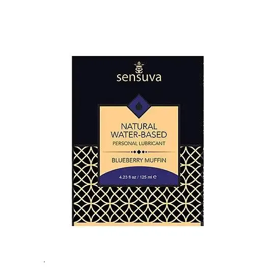 Пробник Sensuva - Natural Water-Based Blueberry Muffin (6 мл) Львов