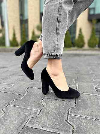 Туфлі жіночі SEASTAR чорні оксамит каблук 9см 36р.-23см 37р.-23,5см 38р.-24,5см ( 1920) Коломыя
