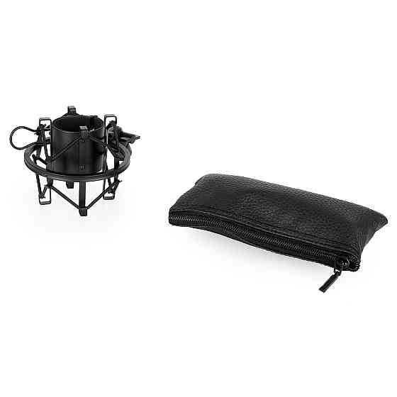 CM001B Студійний мікрофон, чорний, конденсаторний, для вокалу, інструменти XLR, чорний (Німеччина, читати Рівне