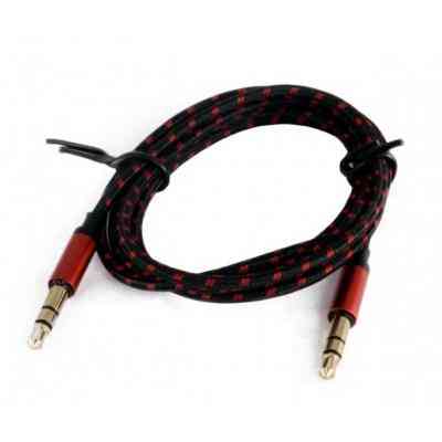 Кабель мультимедийный Jack 3.5mm male/Jack 3.5mm male 1.0m Extradigital (KBA1775) Винница