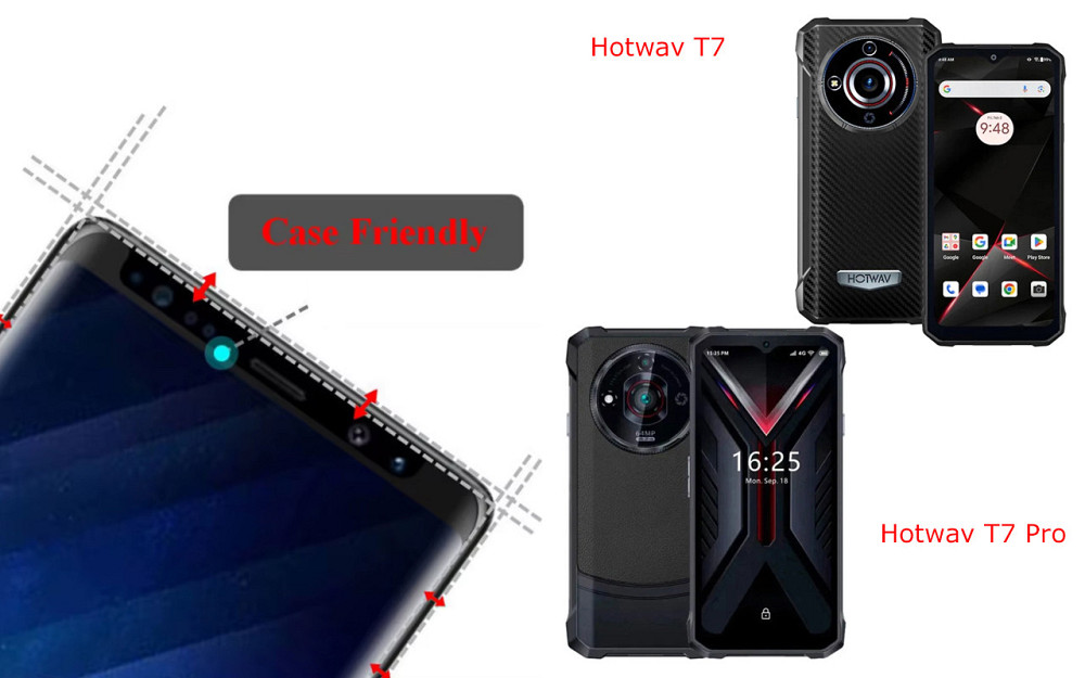 Захисне скло HyperGlass Pro для Hotwav T7, Hotwav T7 Pro – максимальна чутливість та захист Київ - фото 4