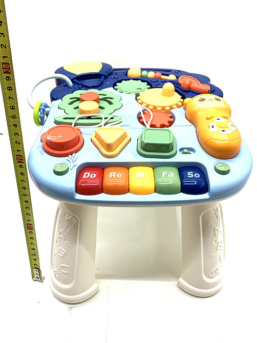 Ходунки каталка Limo Toy 2 в 1 Веселий бізіборд ігровий столик Вид 3 (M 5473 AB) Чернігів - фото 9