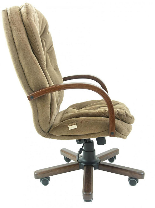 Офісне Крісло Керівника Richman Venice Rosto 40 Wood M1 Tilt Оливковий Київ - фото 3