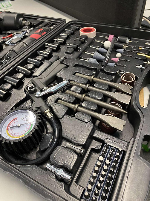 Набір пневмоінструменту 57 од. AEROPRO RP7857 Одеса - фото 3