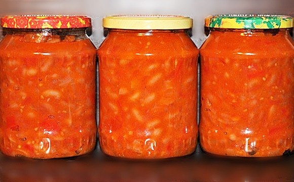 Квасоля з овочами консервована 0,5 л Київ - фото 1