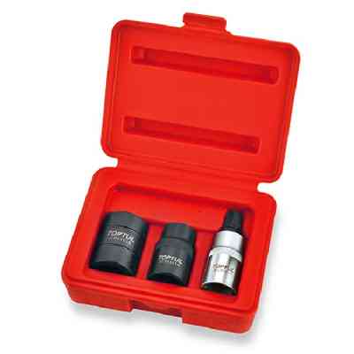 Набор головок Toptul для тормозных суппортов 3шт. (JGAI0303) Винница