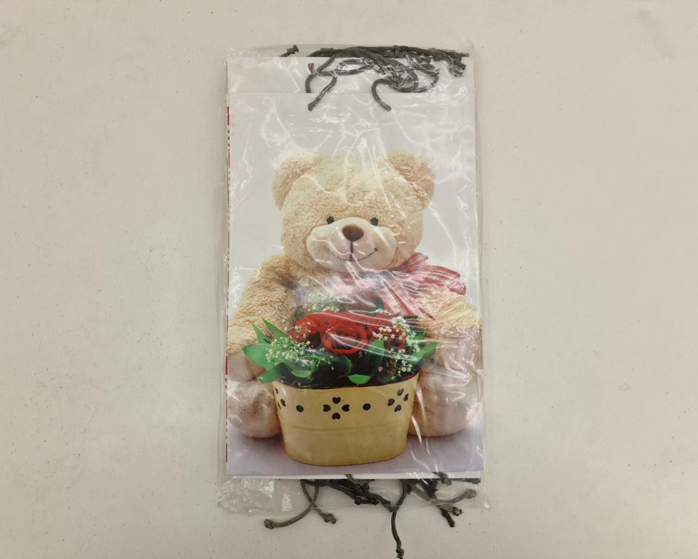 Большой бумажный пакет вертикальный  25/37/8(артBV-027) (12 шт) Харьков - изображение 2