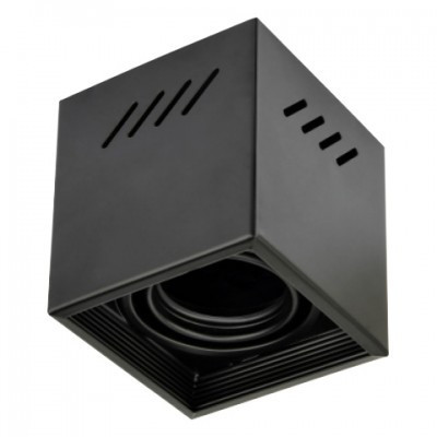 Світильник циліндр стельовий MR16 FREZYA-S чорний Київ - фото 1