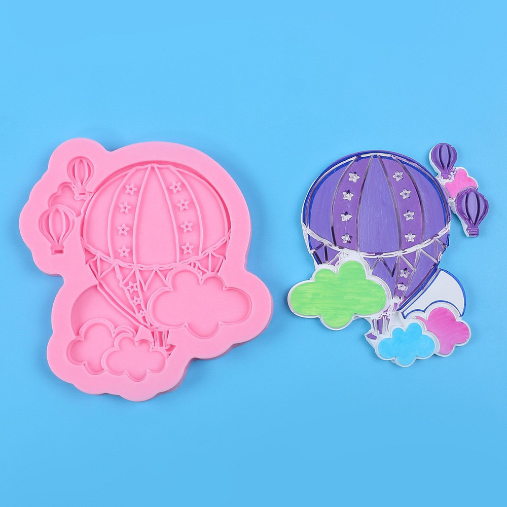 Молд силиконовый Воздушный шар 100 на 90 см розовый Киев - изображение 1