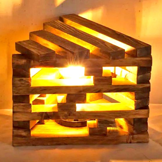 Світильник настільний "Сімпсон" латте Миколаїв - фото 1