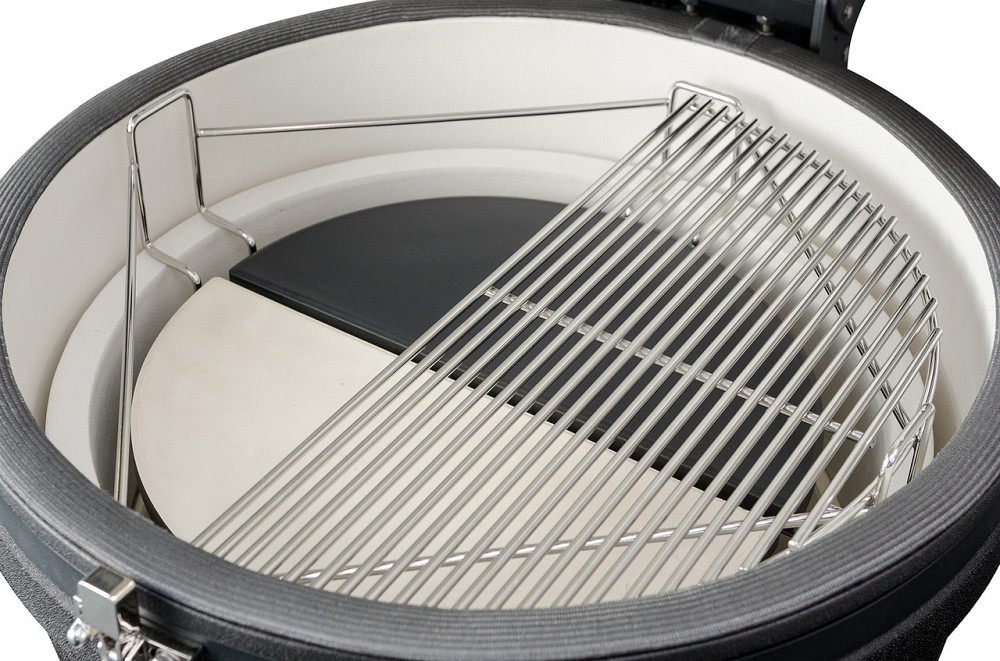 Керамический угольный гриль Kamado XL 5 в 1 с системой BBQ Block Fire GRILLI 759777 Код: 012009 Ровно - изображение 10