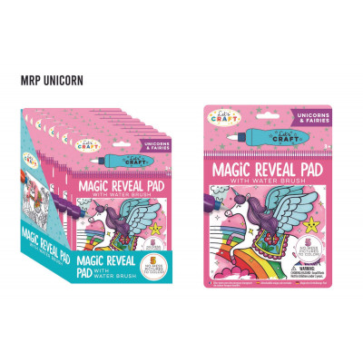 Набір для творчості Let’s Craft водні розмальовки Магічні перетворення Єдинороги (MRP003) Вінниця - фото 1