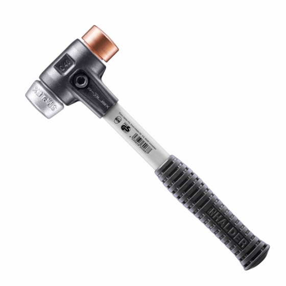 Молоток HALDER Simplex 3749 насадки з міді, термостійкого алюмінію Одеса