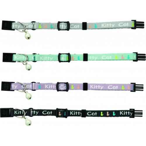 Ошейник Trixie для котят Kitty с колокольчиком нейлоновый Киев