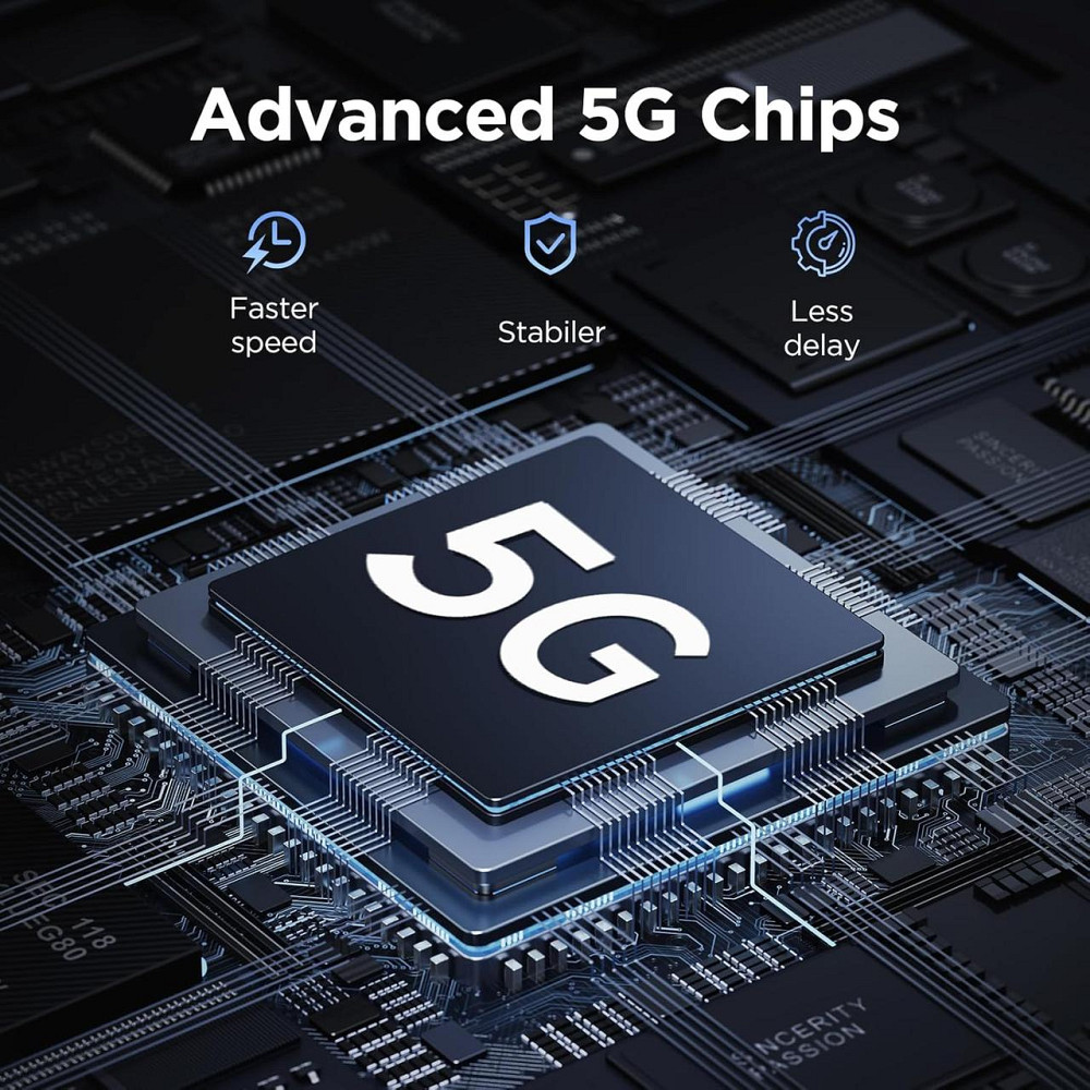 Бездротовий адаптер CarPlay для iPhone, перетворення дротового Карплей для авто, з Wi-Fi 5 ГГц, Bluetooth, USB-A USB-C чорний Київ - фото 5