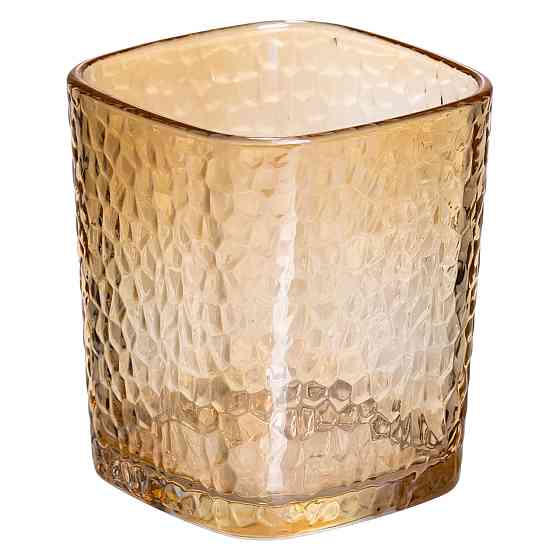 Набір скляних стаканів 6 шт для напоїв Коричневий Київ