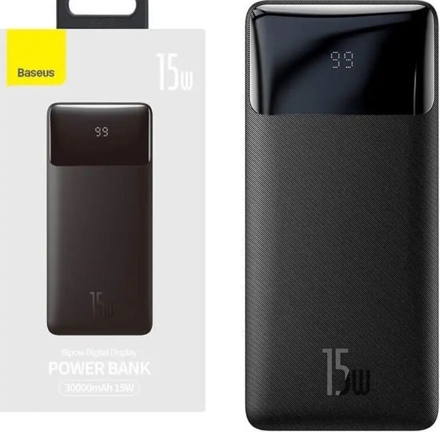 Pawed bank Baseus 30000mAh 20 ватт белый распак. Киев - изображение 3