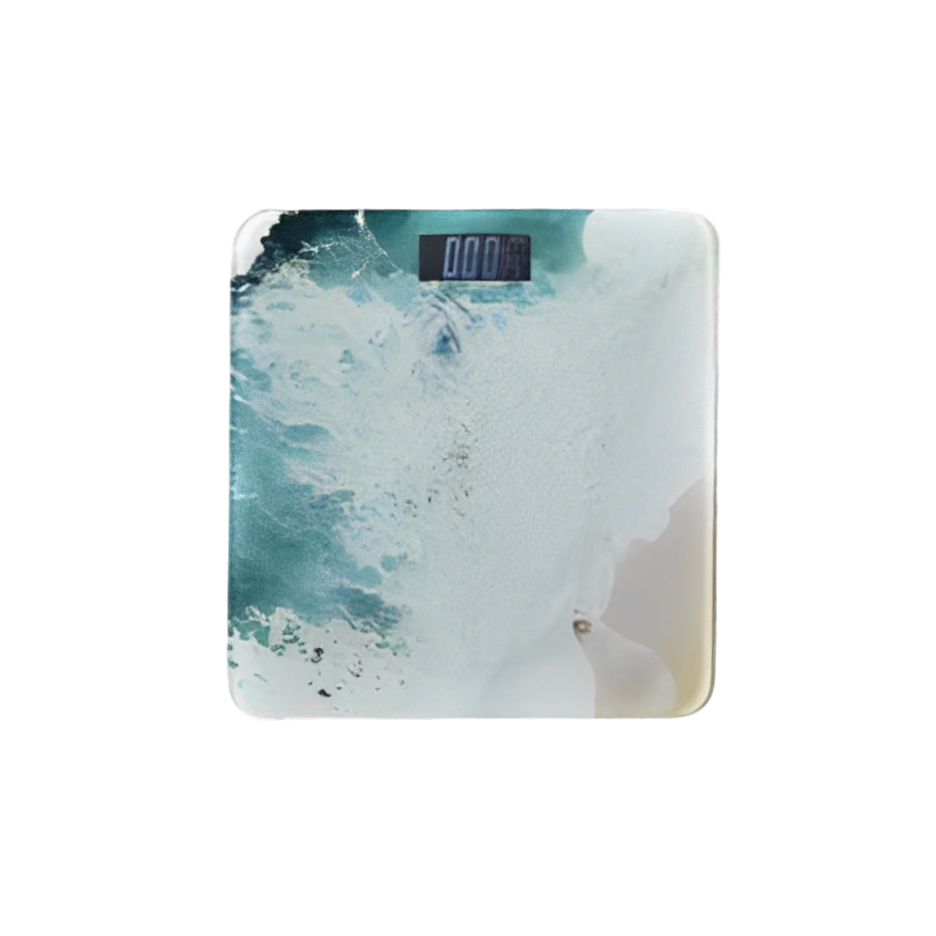 Весы напольные для измерения массы тела, со стеклянной пластиной AD-26-Sea, весы стеклянные Каменец-Подольский - изображение 4