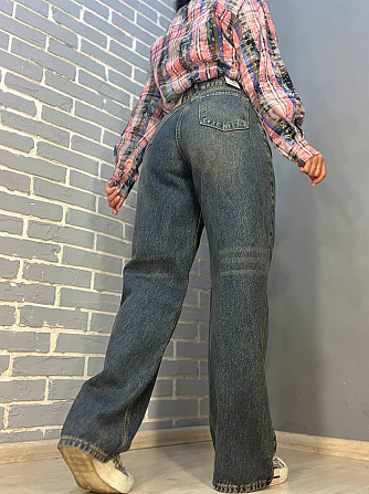 Джинсы женские Its Basic 4118 straight fit прямые от бедра, синий, 36, 36, 68 см, 100 см Одесса - изображение 6