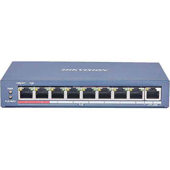 Комутатор Hikvision DS-3E0109P-E(C) Ні Харків
