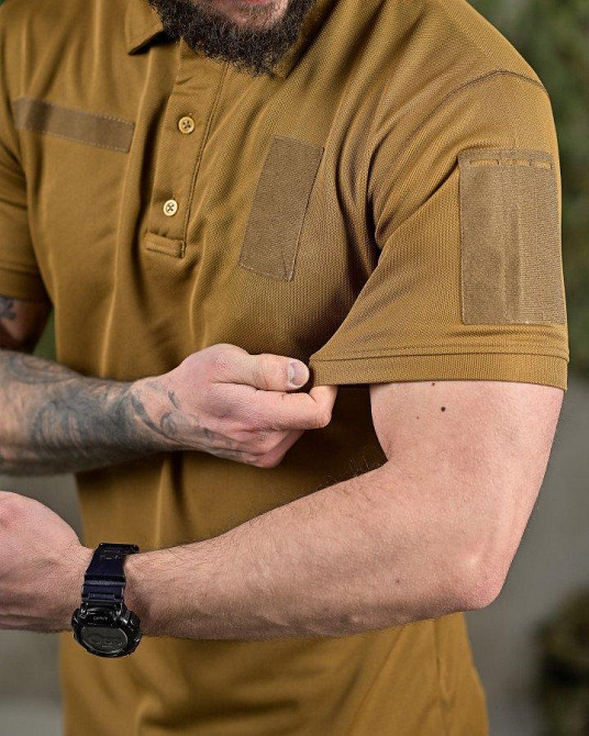 Тактична футболка PATRIOT поло кайот ВТ7422 Одеса - фото 7