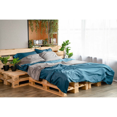 Простирадло Ardesto Mix&amp;Match сатин 240х260 см океан (ART2426FSB) Вінниця - фото 4