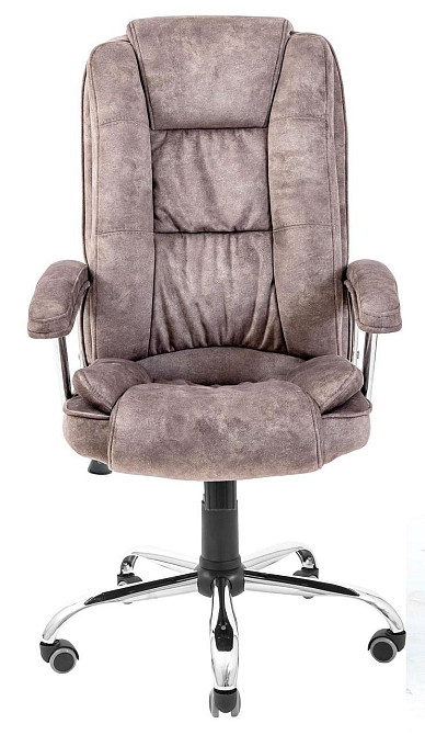 Офисное Кресло Руководителя Richman California Morant 03 Хром М1 Tilt Кофейный Киев - изображение 2