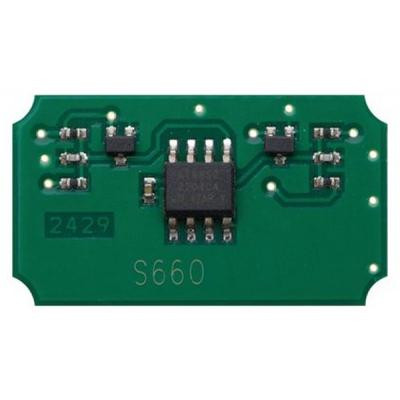 Чип для картриджа Samsung CLP-610/660 5K Cyan Delcopi (C660B) Винница - изображение 1