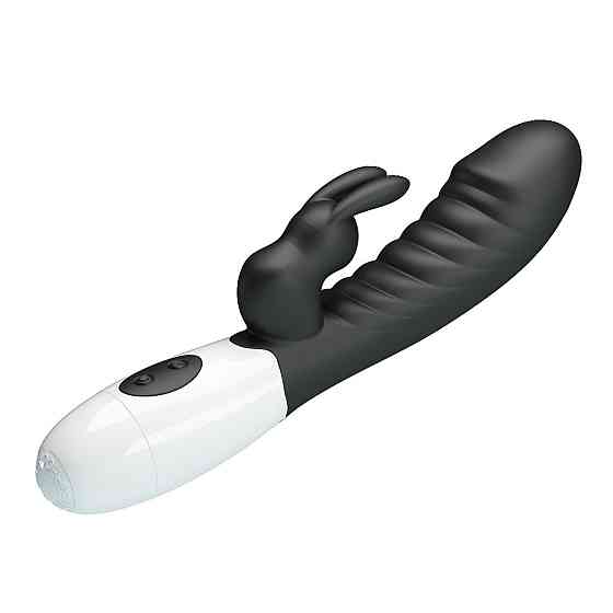 Вибратор - Pretty Love Naughty Bunny Vibrator Black Sex Aura Киев