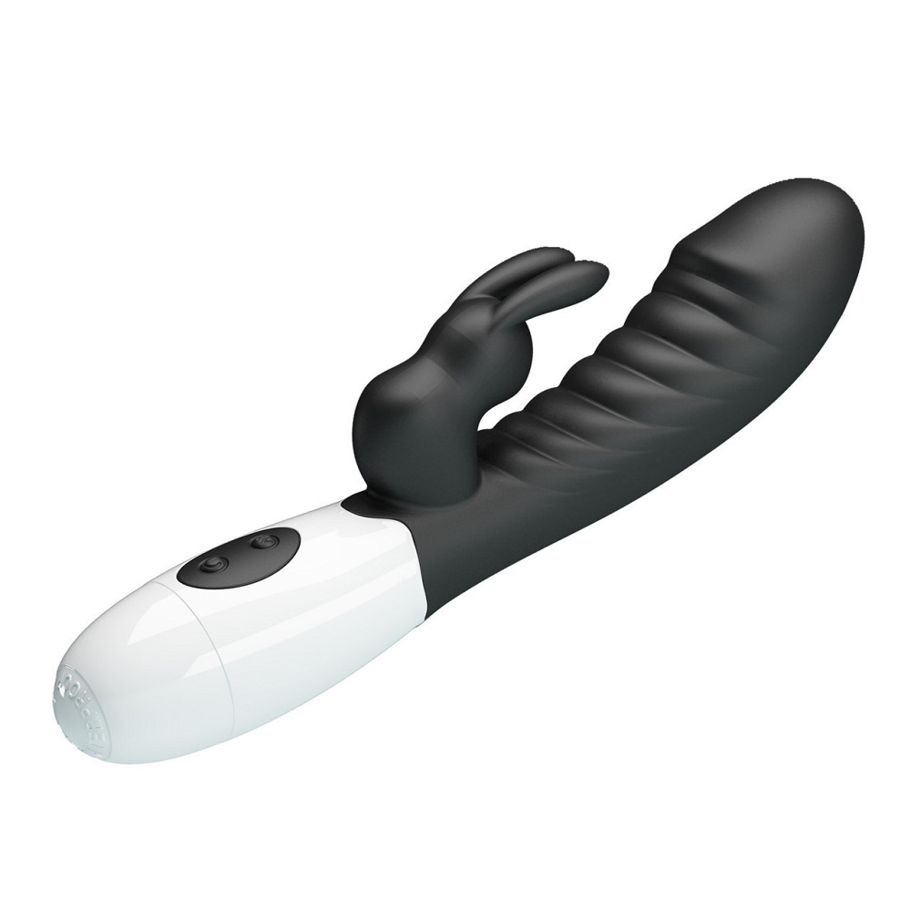 Вибратор - Pretty Love Naughty Bunny Vibrator Black Sex Aura Киев - изображение 5