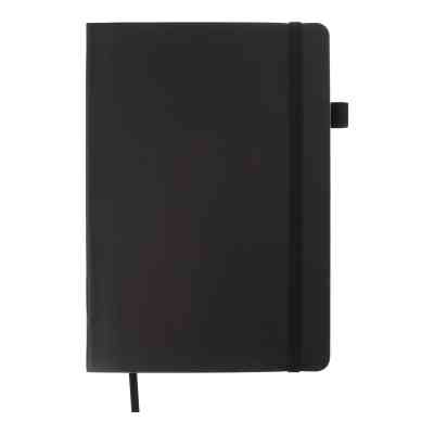 Книга записна Buromax BRIEF, L2U А5 96 аркушів лінія, чорний (BM.295204-01) Вінниця