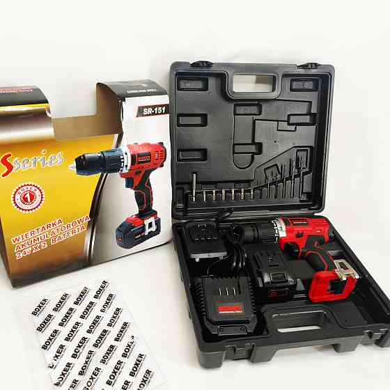 Самый надежный шуруповерт, Дрель-шуруповерт с множеством насадок, Аккумуляторный надежный шуруповерт GO-54 Львов