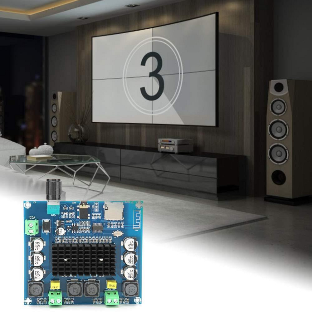 Стерео усилитель звука 2x100Вт с Bluetooth и MicroSD Киев - изображение 9