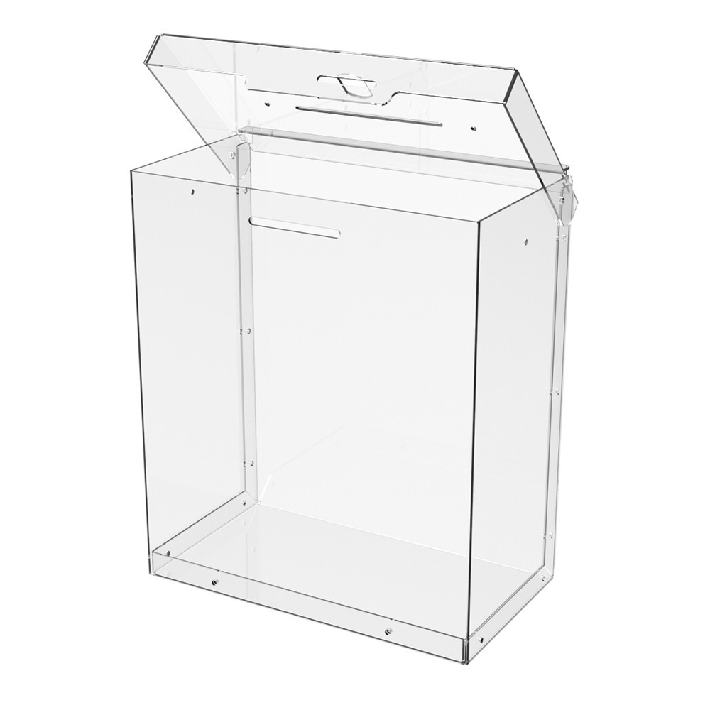 Ящик EKOSTAR для пожертвований и сбора денег 200x230x110 с замком. Объем 5 литров Киев - изображение 5