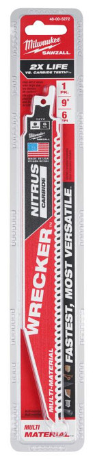 Полотно для шабельних пил TCT WRECKER NITRUS MILWAUKEE 230мм/ крок зуба 4,2мм, (метал, деревина) Одесса - изображение 2