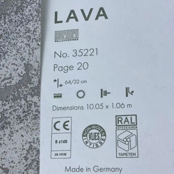 Шпалери Marburg Lava 35221 Киев