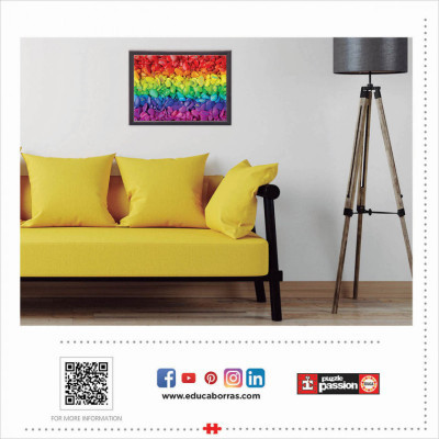 Пазл Educa Кольорові камінці 500 елементів (6337234) Вінниця - фото 4