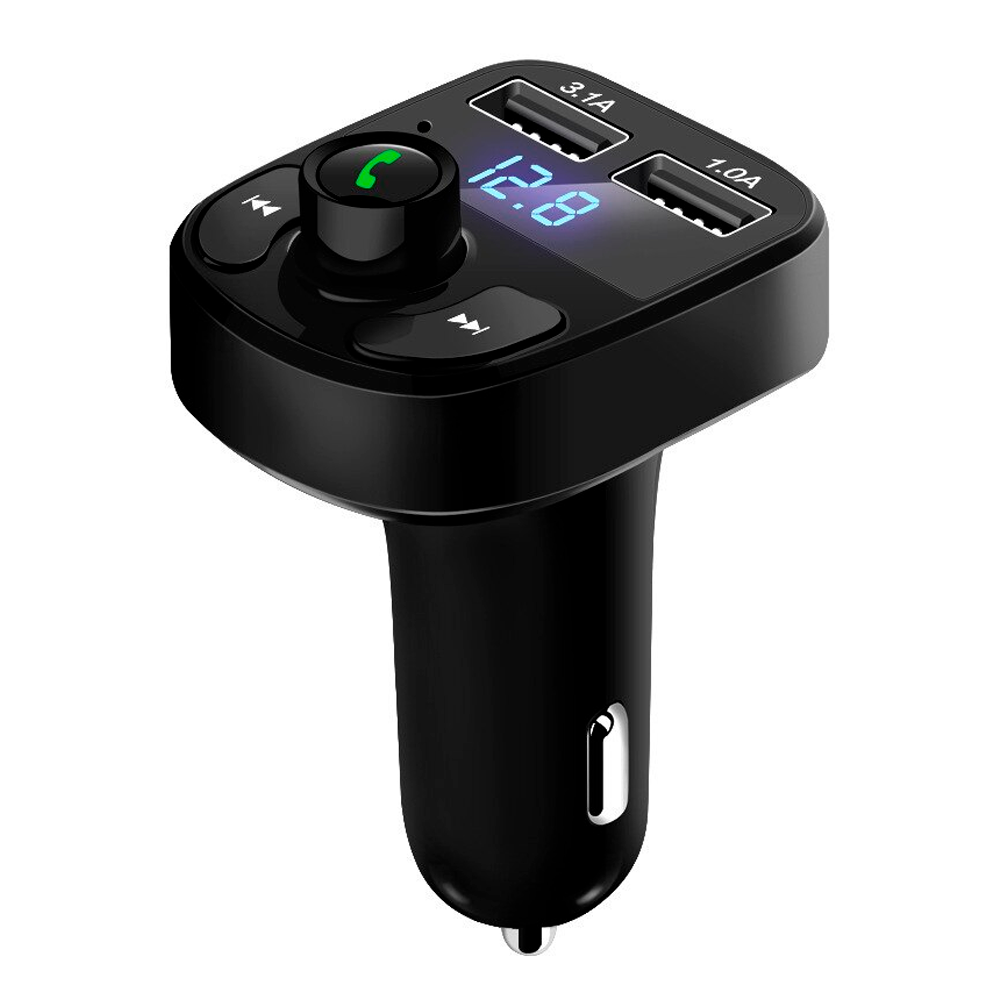 ФМ-трансмиттер с Bluetooth, CAR X8 BT, с 2-мя USB / Автомобильный FM модулятор с подсветкой Киев - изображение 3