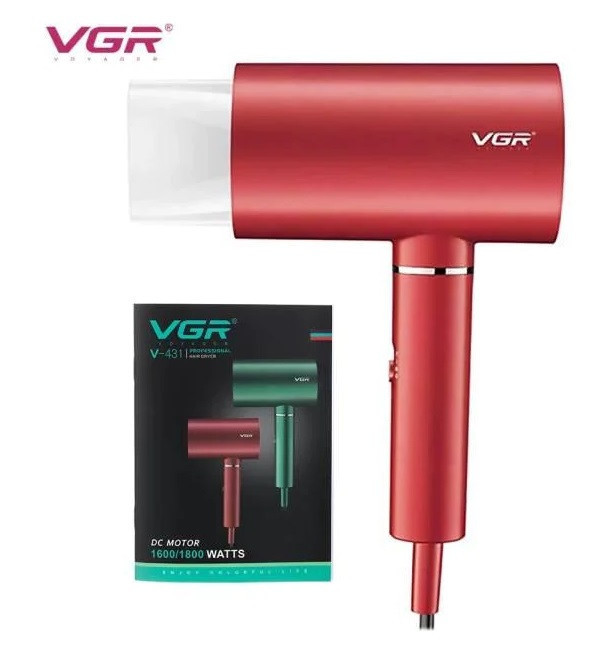 Фен для укладки волос VGR V-431, різні кольори Дніпро - фото 1