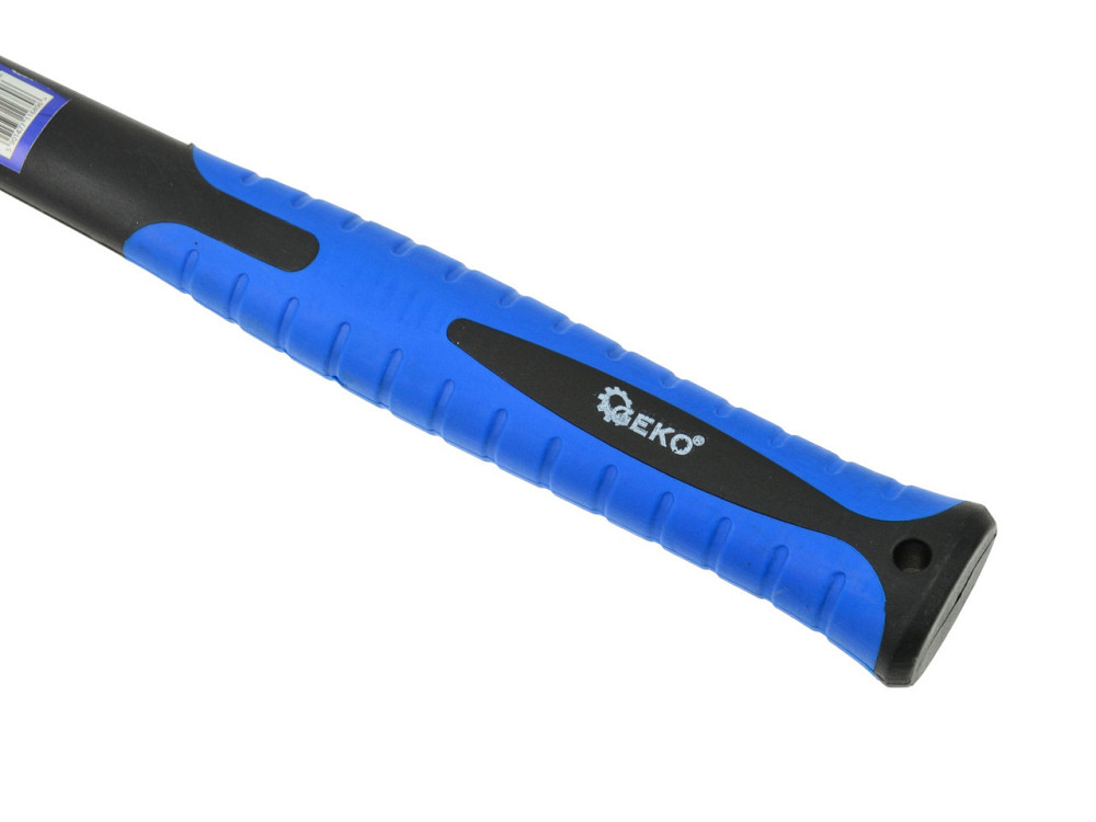 Молоток слюсарний "GeKo"-premium 0,5 кг з ручкою зі скловолокна покритого TPR Київ - фото 3