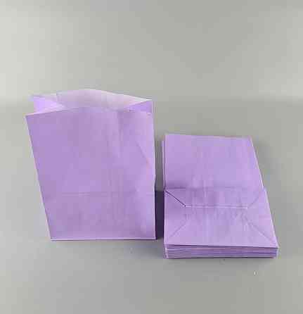 Пакет с дном бумажный 28*19*11,5  ЛАВАНДА (25 шт) Харьков
