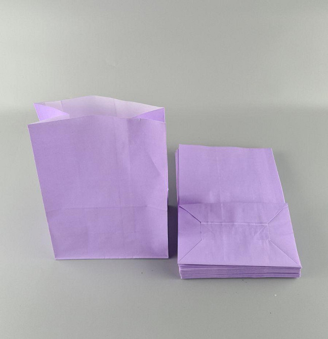 Пакет із дном паперовий 28*19*11,5 ЛАВАНДА (25 шт.) Харків - фото 2