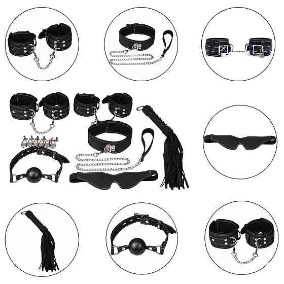 Набір БДСМ - Erospace Wild Play Luxury BDSM Set 7 pcs C10 Sex Aura Київ
