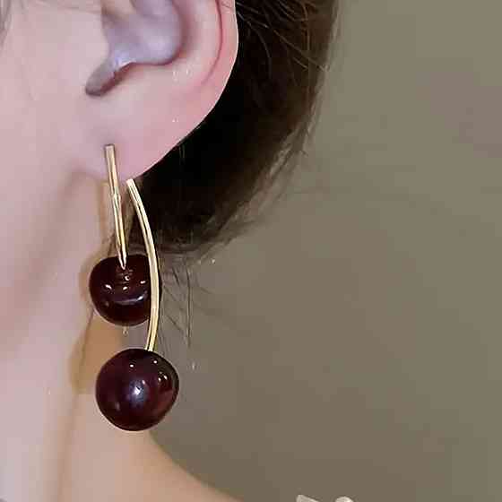 Сережки вишенки СГ6900-2 Київ
