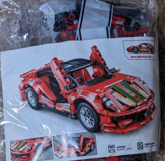 Конструктор машинки Technic - Lamborghini , Bugatti, Mercedes, Camaro. Київ - фото 6