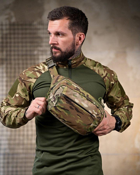 Тактическая поясная  сумка laberis мультикам РП7383 Одесса - изображение 1