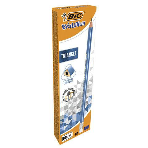 Олівець графітний "BIC" "Еволюшн тріангл", шт Київ - фото 1