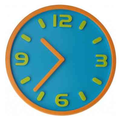 Настінний годинник Optima Magic пластиковий, блакитний (O52099) Вінниця