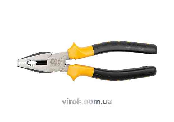 Плоскогубці універсальні VOREL з ізольованими ручками, l= 200 мм  [6/60] Одеса